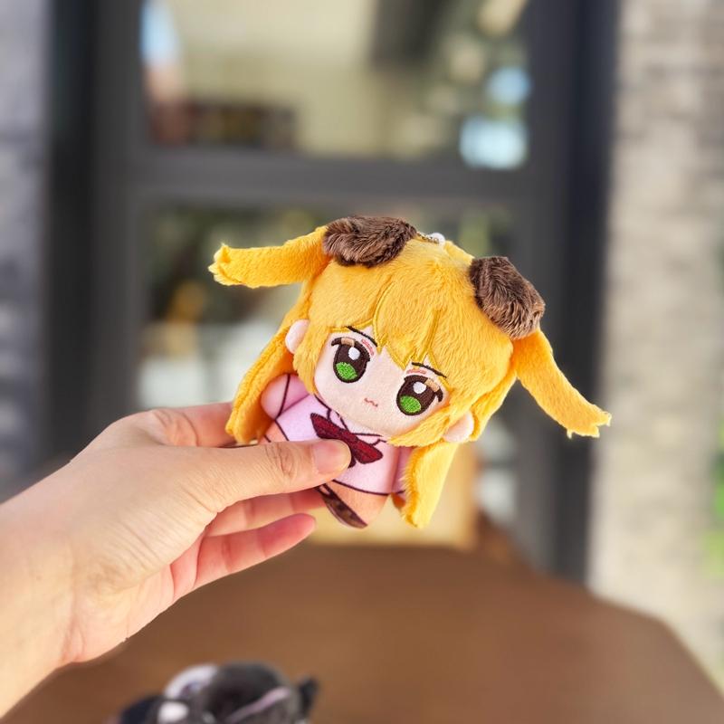10cm Anime Citrus Aihara Yuzu Aihara Mei Plush Cotton Doll Soft Fashion Cute Model Figure Home Mini Pendant Decoration Kids Gift