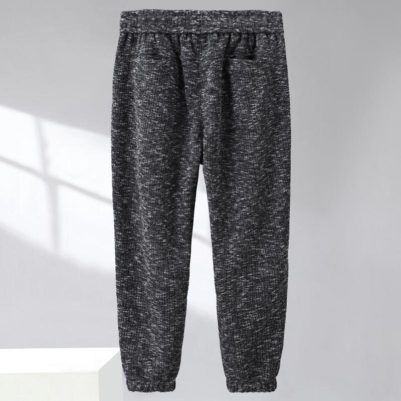 Übergröße 5XL-11XL Herbst Übergröße Hosen für Herren Lässig Elastischer Bund Lange Hosen
