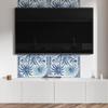 Panel Winylowy Z Wzorem Do Salonu Samoprzylepny 120X60 Cm Tropikalny Wzór Roślinny