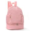 Waterproof Polyester Travel Backpack With Curved Shoulder Straps For Daily Use