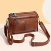 Versatile and Fashionable Single-shoulder Bag with High-end and Multi-layered Design for Women's Cross-body Bag