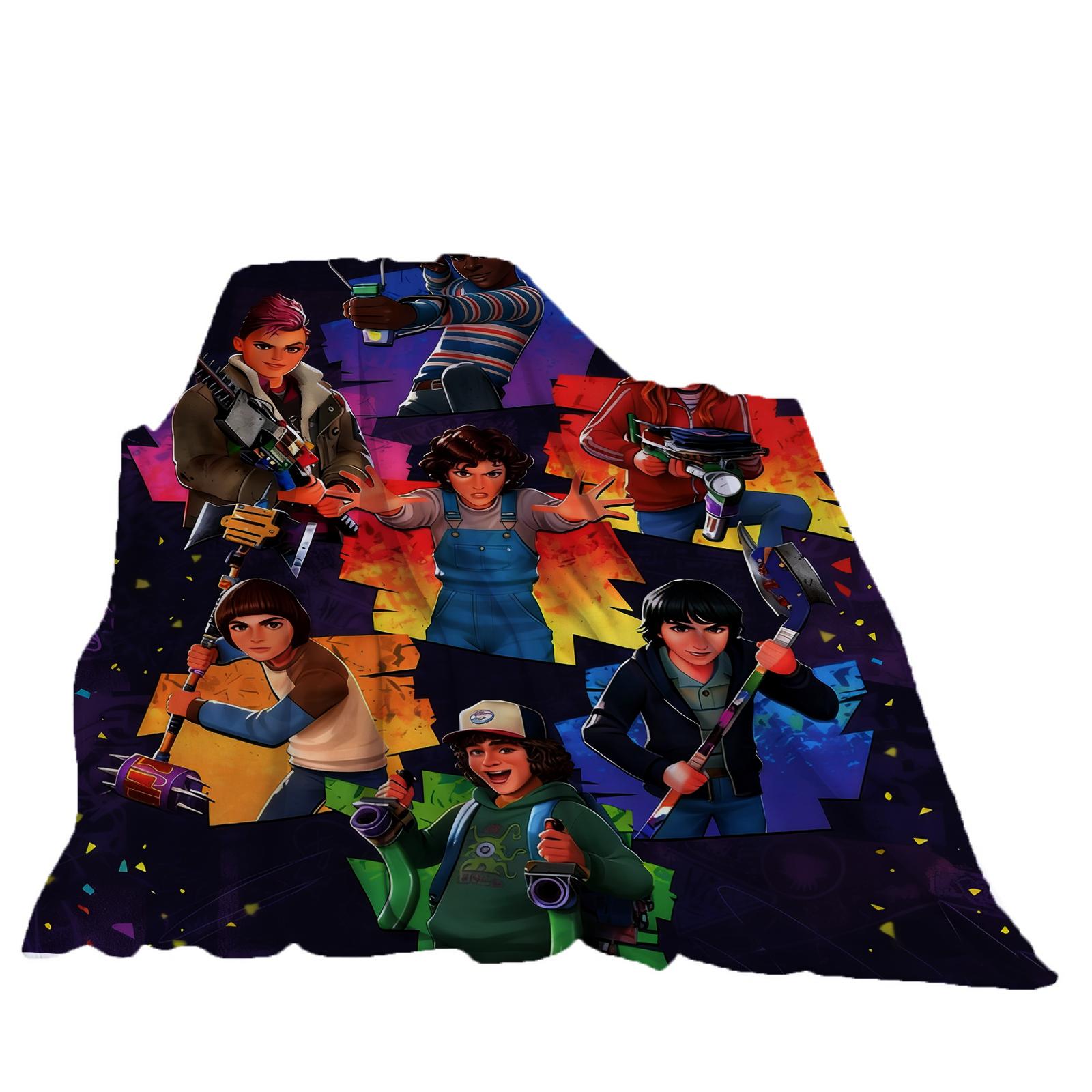 

Flannel Blanket Lightweight Soft Plush Throw Blanket Custom Size 150x130cm Suitable for Indoor Use and Decoration one size