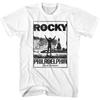 Rocky Philadelphia Art Museum City of Champions Winner Stance Adult T-Shirt Tee