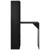 Table de bar avec armoire - VIDAXL - Noir - Contemporain - Design