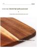 Acacia Wood Cutting Board - Kitchen & Restaurant Wooden Tray for Pizza, Steak, Fruit, and Bread