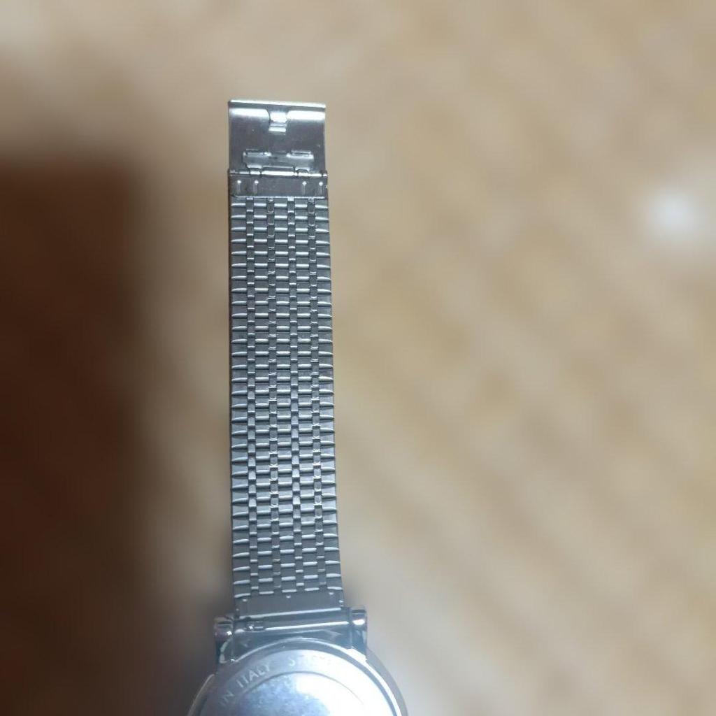 Used FURLA Watch Silver Mesh Band