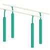JINOEL Outdoor Parallel Bars