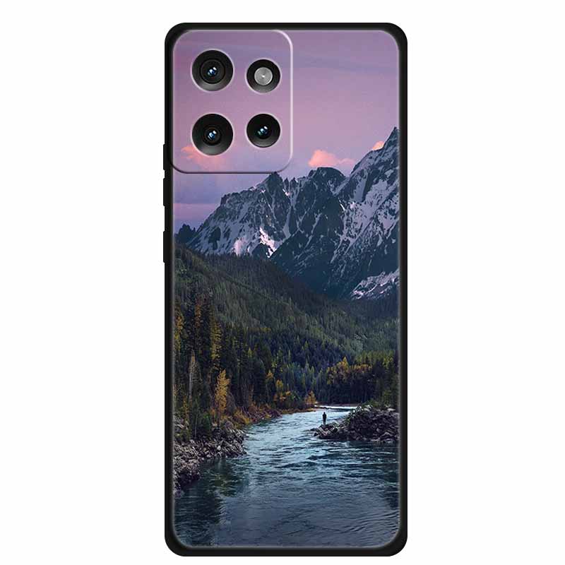 For Motorola Moto Edge 50 5G Case Fashion The Planet Soft Silicone TPU Phone Cases Back Cover XT2407-1 Scenery Protective Coque