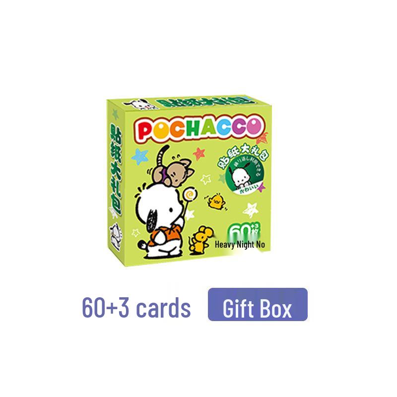 63 Kuromi KT Sanrio Stickers: Cute, Creative, Waterproof Cartoon Stickers for Kids