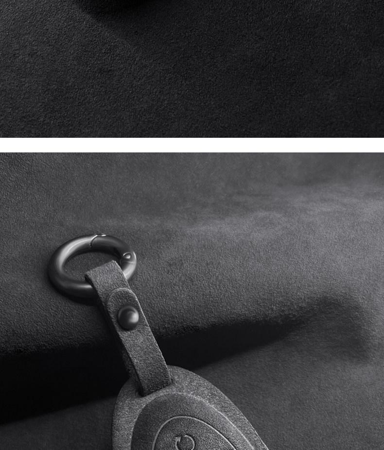 Faux Fur Key Covers & Buckles for BYD U7/U8/U9 - Interior Accessories Modification
