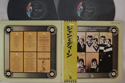 LP Record JAN & DEAN - Anthology Album LLP93057B LIBERTY 1972 Japan Obi Rock Used