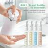 4 In 1 Travel Refillable Bottles Portable Toiletries and Cosmetics Containers for Shampoo Body Wash Travel Storage Bottles