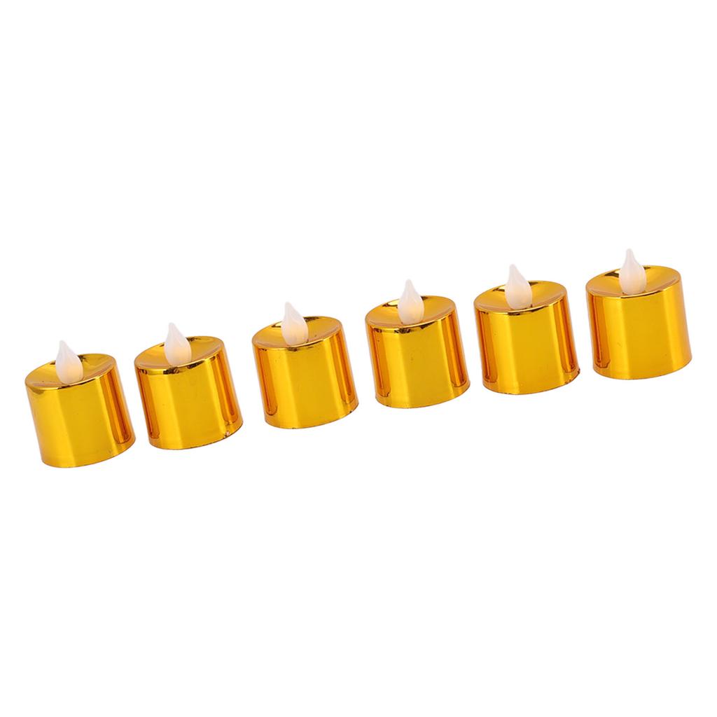12 Pcs Electrogilding LED Electronic Candle Lamp for Christmas Wedding Birthday Party Home Decor