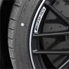 3D Aluminium AMG Logo Wheel Rim Sticker Decals Emblem Badge For Mercedes Benz AMG Smart W205 C300 W203 W206 W108 W124 W126 W140