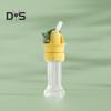 Reusable Water Bottle Lid with Straw Dustproof Cover Anti-Choking Straw Cap Portable Drinking Straw Accessory for Kids