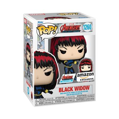 Figura Marvel Vingadores 60º Aniversário Viúva Negra Funko Marvel Funko Terra Pop! [Exclusivo de entretenimento]