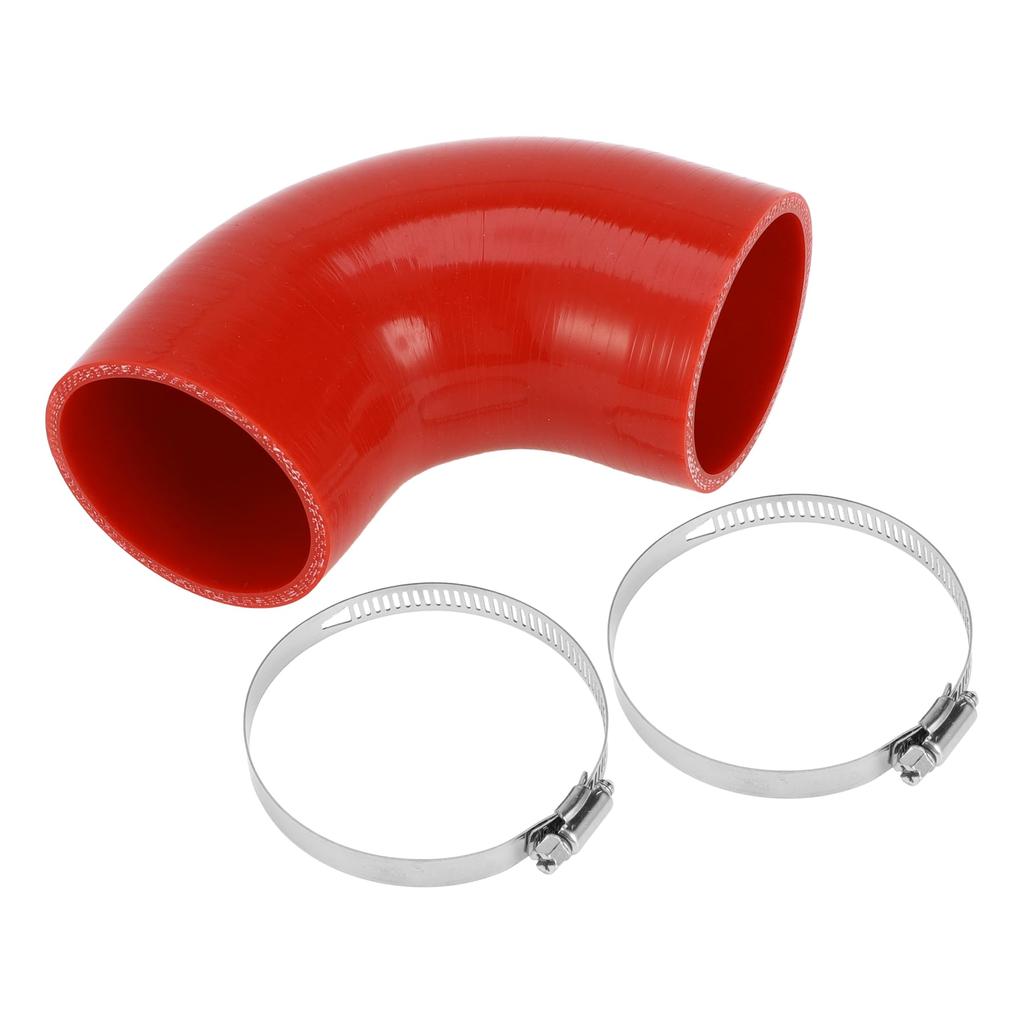 X AUTOHAUX Silicone Hose, Ragator Hose, Silicone Tube, Oilproof Hose, Air Duct Hose, 90