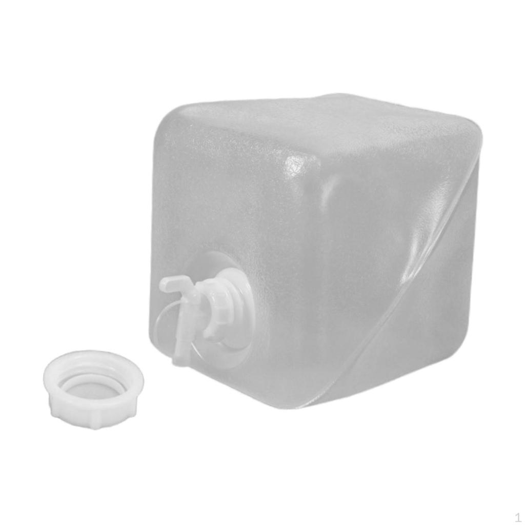 Collapsible Water Container Camping Storage Carrier Overlanding Gear Versatile Foldable for