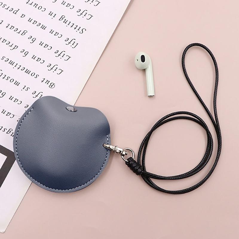 Hanging Neck Pouches Pendant Box Purse Holder Earphone Carrying Case for Women Man