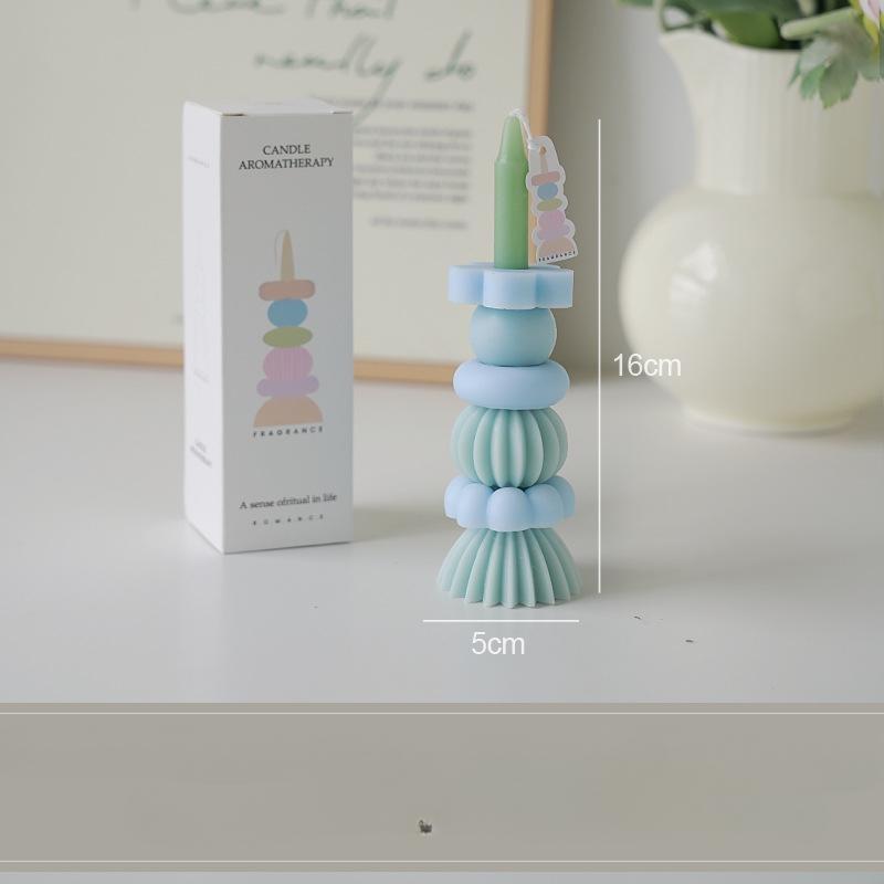 1 aromaterapeutická svíčka, vhodná pro dekoraci místnosti, stolní vybavení, večírky, svatební dárky