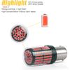2Pack 1157 LED Brake Light Bulb, 12V-24V BAY15D Replacement Light Bulb for Reverse Brake Tail Running Parking, Universal for Car RV Trailer Boat