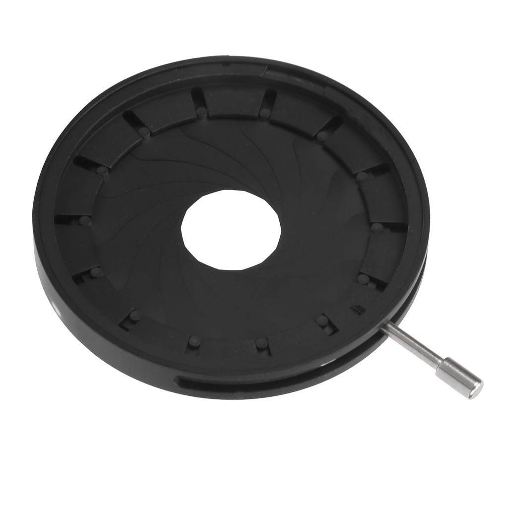 SK34 Adjustable Iris Aperture Diaphragm Module Condensor Optical Diaphragm for Optical Instrument 1.5‑34mm