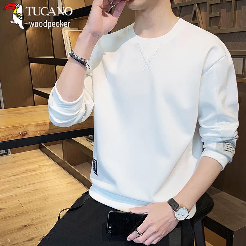 

TUCANO Men s Loose Fit Round Neck Long Sleeve Sweatshirt 4XL