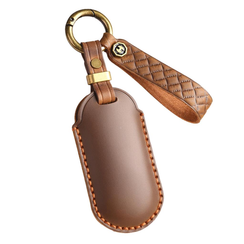 Handmade Genuine Leather Key Cover for Huawei AITO Jinkang Seres M7/M5