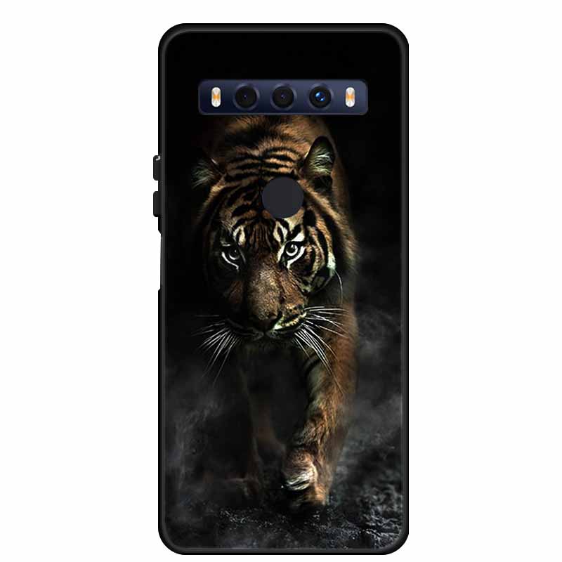 For TCL 10 SE Case Popular Picture Black Silicone Soft Back Cover Case For TCL 10 SE Phone Case Cover 10SE 6.52" Coque Funda Bag