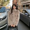 New Fox Fur Stand Collar Fur Coat Fashionable Warm and Good-looking Women's Winter Coat