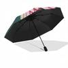 1pc Butterfly ArtworkAutomatic Open/close Umbrella, 8-Rib sturdy structure, Portable Travel Umbrella, Parties, Everyday Usec22