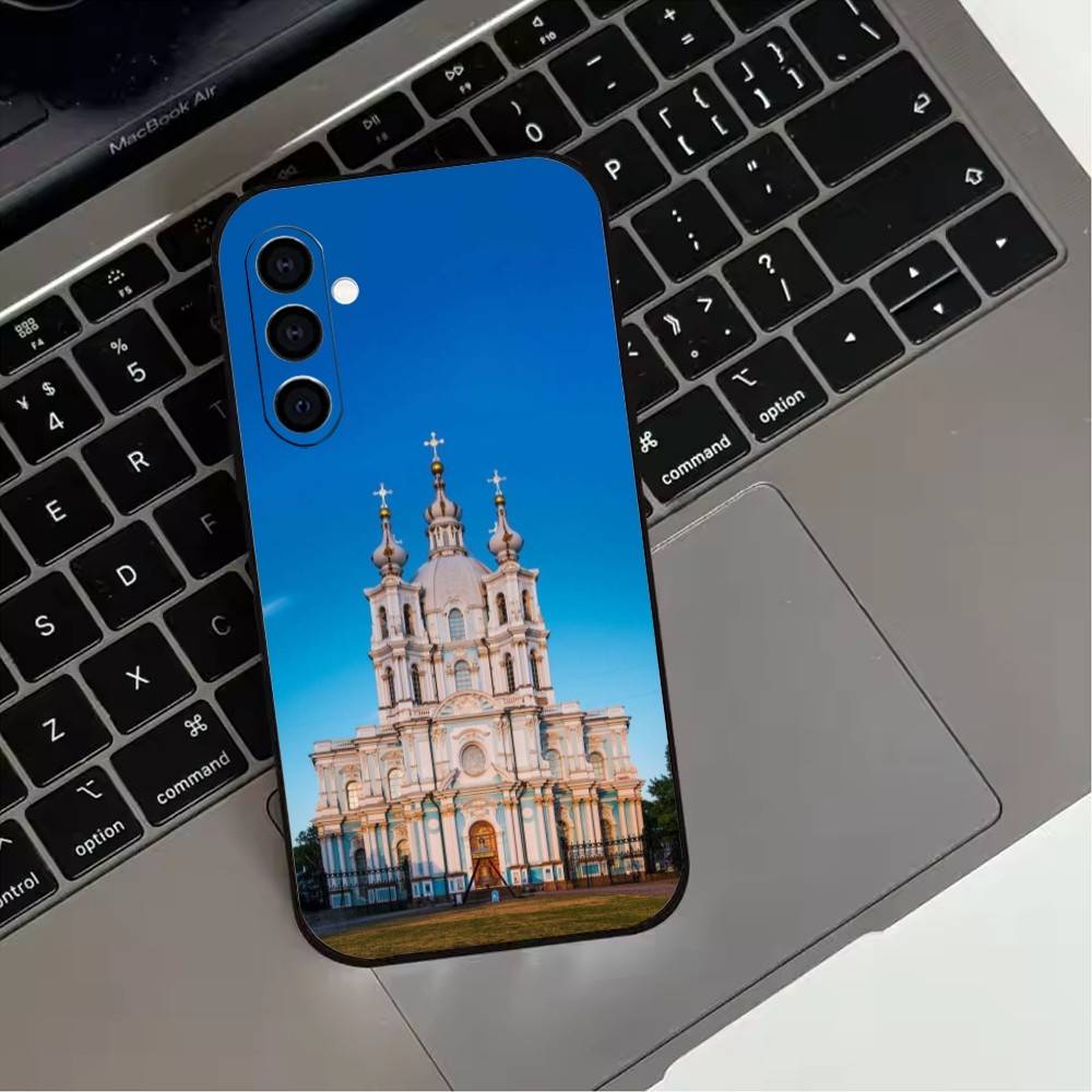 

Russia s famous architecture Phone Case For Samsung Galaxy A73,A72,A71,A70,A53,A52,A51,Others Soft Black Cover Samsung a72