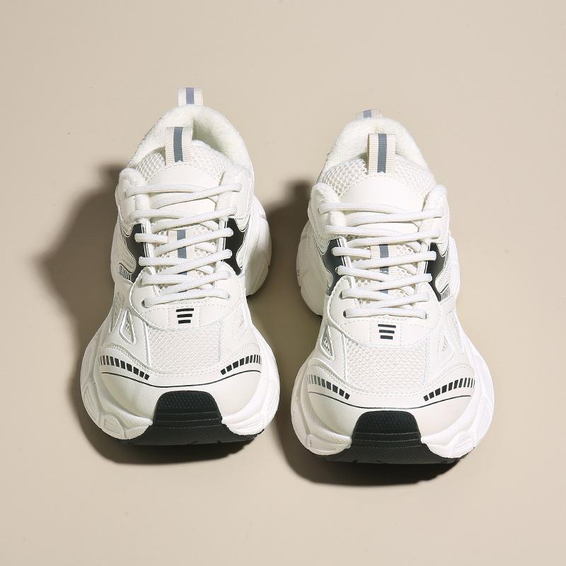 

Жіночі кросівки татові нові осінні корейська версія на платформі універсальні в стилі інс повсякденні сріблясті супер вогонь кросівки тренд 39