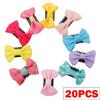 10/20Pcs Baby Mini Small Bow Hair Clips Hairpins Safety Cute Hair Pins Ribbon Barrettes for Children Girls Kids Hair Accessories