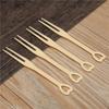 Kashicong Disposable Plastic Fruit Forks