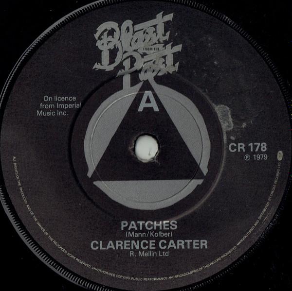 

7-дюймовая пластинка CLARENCE CARTER EDDIE FLOYD THE Patches Knock On Wood The Let CR178 1979 UK SoulFunk Б/у