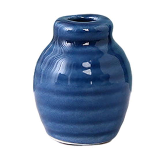 

Mini Ceramic Vase Refrigerator Magnet 3D Miniature Plants Flower Vase Fridge Magnet Home Office Kitchen Locker Decoration