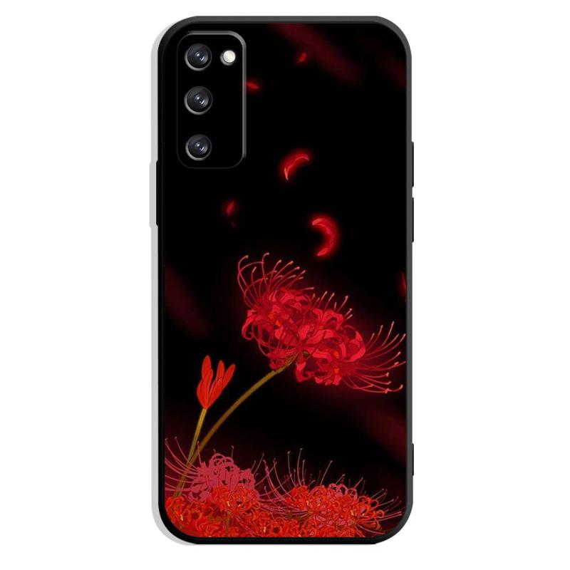Red Equinox Flower Phone Case For iPhone Samsung Galaxy Redmi Xiaomi Note S A 6 7 8 9 10 11 12 13 14 15 16 20 21 22 23 53 54 Pro Max Plus Ultra TPU