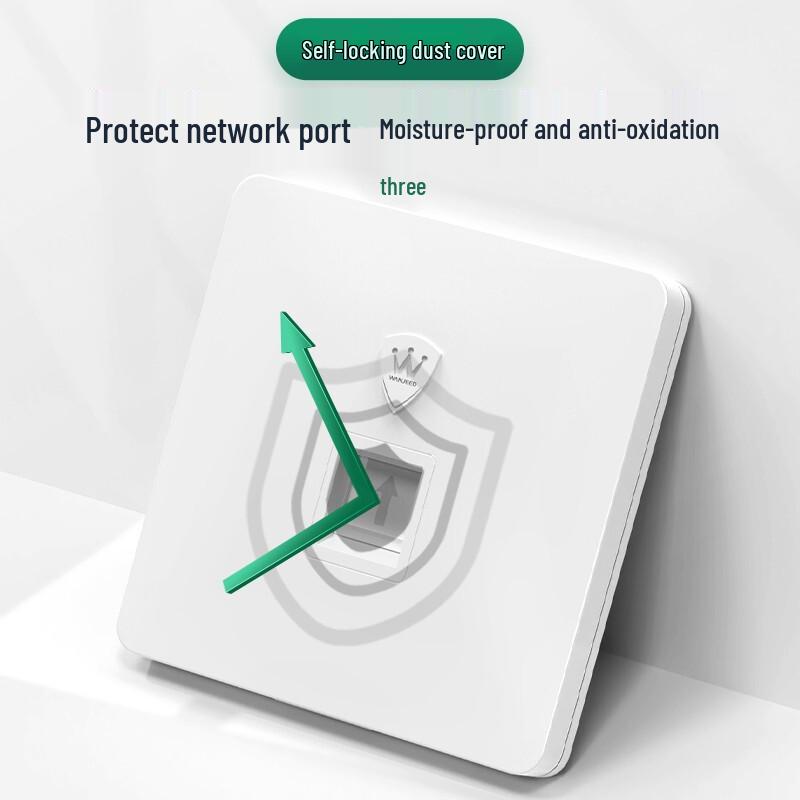 WANJEED RJ45 Network Wall Plate Module Kit