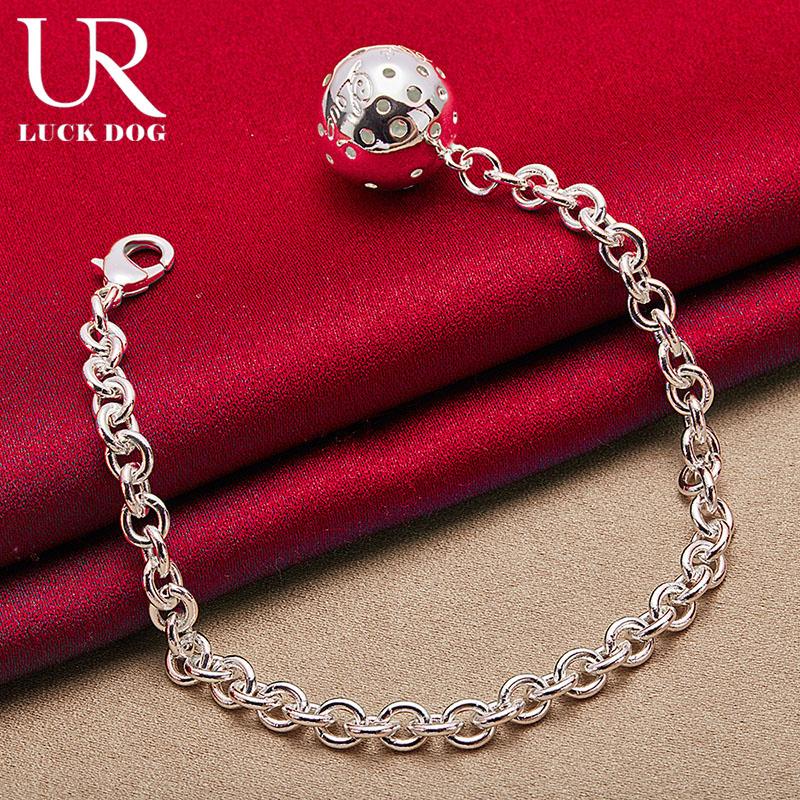925 Sterling Silver Pendant Bracelet Fashionable Wedding Jewelry