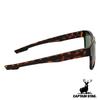 Captain Stag Sunglasses with Plastic Men's Case, Frame, Brown, CS-009-3-EH-72