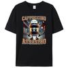Italian Brainrot Cappuccino Assassino Japanese Ninja Funny Meme Unisex Men's Teens 100% Cotton T-Shirts Gen Z Plus Size Tee Tops