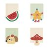 Partition Half-Curtain Magic Sticker Kitchen Partition Curtain Cartoon Door Curtain  Space Divider