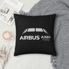 A320 Family Square Pillowcase Cushion Cover Pillow Case Throw Pillow Cover for Home Sofa Living Room