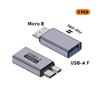 USB C to Micro B Extender Adapter 10Gbps USB3.0 Type C Female to Micro B Cable Extender for Laptop Phone Hard Drive Disk Samsung