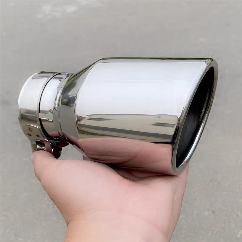 

20cm 3 inch Exhaust tip For Toyota Prado 2003- Toyota Land Cruiser Prado LC150 FJ150 2700 Exhaust Pipe Muffler Tailpipe Bevel 76-101mm