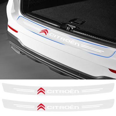 1Pcs Transparent Car Trunk Badge Protective 3D Sticker For C4 C3 C5 C1 C2 Berlingo Celysee Cactus Picasso Aircross