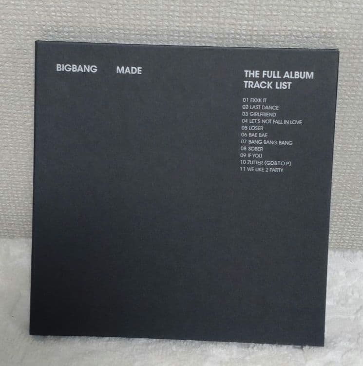 [USED] BIGBANG MADE/THE FULL ALBUM/First Press Limited Korean Edition/GD