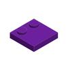 50pcs 33909 Tile Accessories DIY Plastic Plates Building Blocks 2x2 Modified Thin Bricks MOC Compatible Educational Toys for Kid