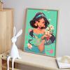 DIY Diamond Painting Princess Aladdin Cross Stitch Kit Mosaic Art Diamond Painting Full Circle Diamond Home Decoration